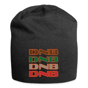 DNB Drum and Bass Junglist Farb-Remix - Jersey-Beanie - Schwarz - Vorne