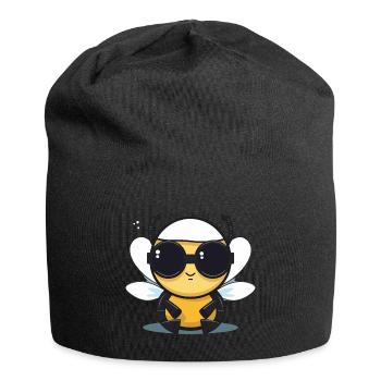 Bee Sunglasses Brummer Honey Bee - Jersey Beanie - black - Front