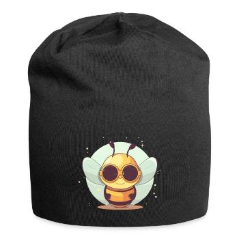 Bee Sunglasses Brummer Honey Bee - Jersey Beanie - black - Front