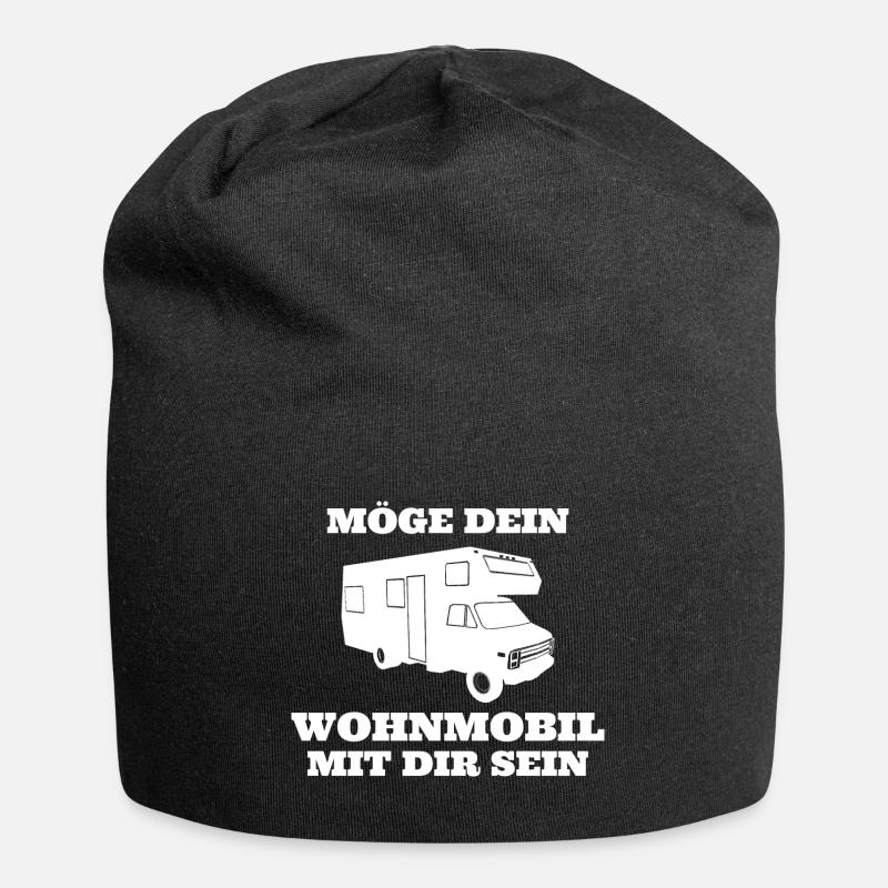 Your mobile home - Jersey Beanie - black