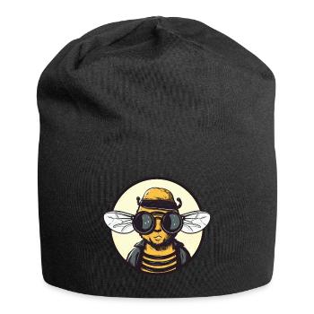 Bee Sunglasses Brummer Honey Bee - Jersey Beanie - black - Front