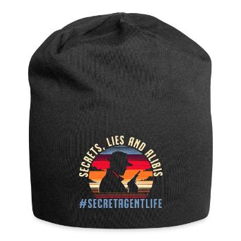 Geheimagent Tatort-Detektiv Undercover - Jersey-Beanie - Schwarz - Vorne
