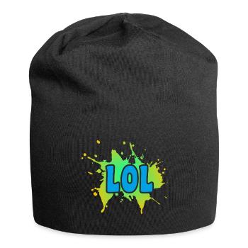 LOL - Jersey-Beanie - Schwarz - Vorne