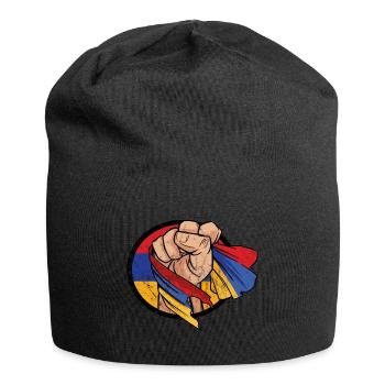 Armenia Power Faust Armenia Flag Armenian - Jersey Beanie - black - Front