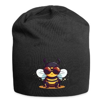 Bee Sunglasses Brummer Honey Bee - Jersey Beanie - black - Front