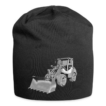 wheel loader - Jersey Beanie - black - Front