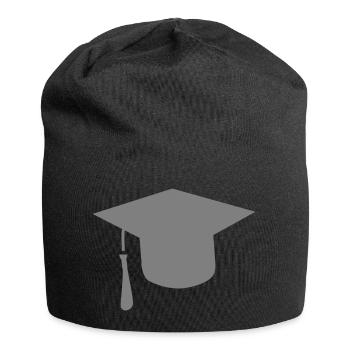 Hut - Jersey-Beanie - Schwarz - Vorne