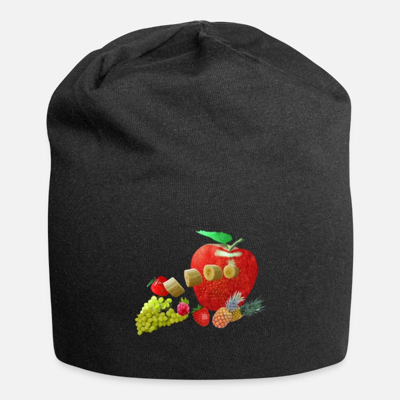 fruit - Bonnet en jersey - noir