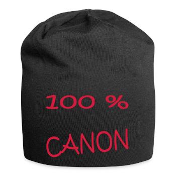 100% canon - Bonnet en jersey - noir - Devant