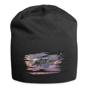 Helikopter - Bonnet en jersey - noir - Devant