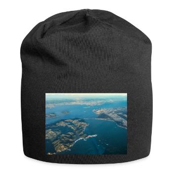 The Golden Gate Bridge San Francisco - Jersey Beanie - black - Front