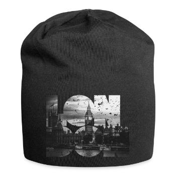 London - Jersey Beanie - black - Front
