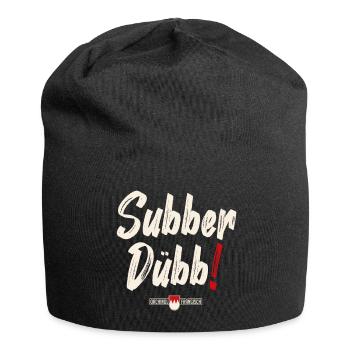 Subber Duebb! - Jersey-Beanie - Schwarz - Vorne