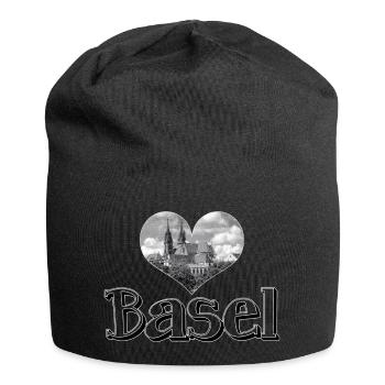 Basel Minster - Jersey Beanie - black - Front