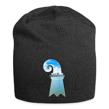 Baslerstab - Jersey-Beanie - Anthrazit - Vorne