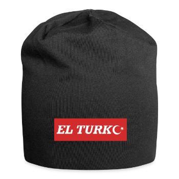 Turk Türk Turko Turk Turkey Türkiye - Jersey Beanie - black - Front