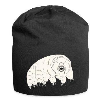 Tardigrade water bear - Jersey Beanie - black - Front