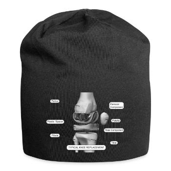 Knee components - Jersey Beanie - black - Front