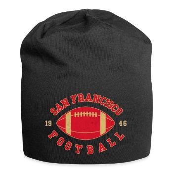 San Francisco Football Vintage Logo - Jersey-Beanie - Schwarz - Vorne
