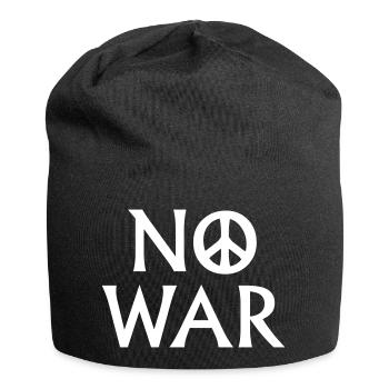 Pas de guerre - Bonnet en jersey - noir - Devant