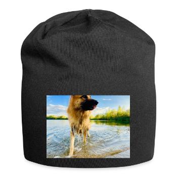Altdeutscher Schäferhund - Jersey-Beanie - Schwarz - Vorne