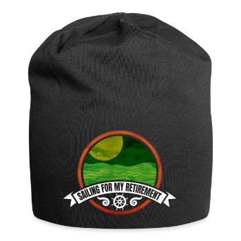 Citation agréable des marins joyeux à la retraite - Bonnet en jersey - noir - Devant