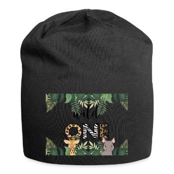 Sauvage un - Bonnet en jersey - noir - Devant
