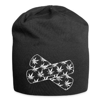 Chanvre - Bonnet en jersey - noir - Devant