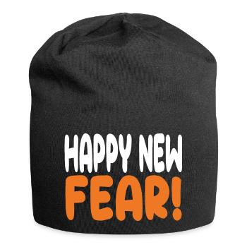 Happy New Fear! - Jersey Beanie - black - Front