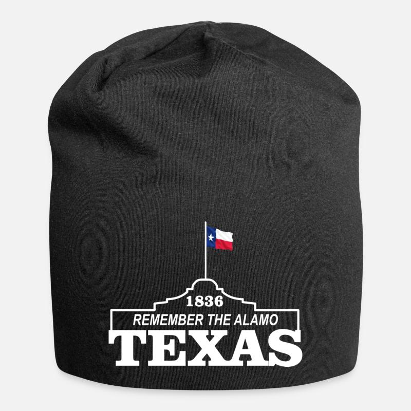 Texas - Jersey-Beanie - Schwarz