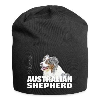 Berger australien - Bonnet en jersey - noir - Devant