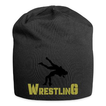 wrestling - Jersey-Beanie - Schwarz - Vorne