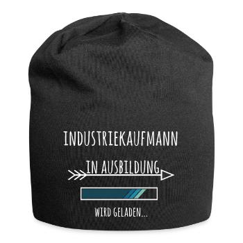 Industriekaufmann Ausbildung Beruf Industrie - Jersey-Beanie - Schwarz - Vorne