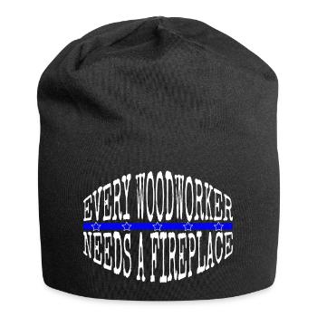 Bingo Hall Tshirts Americas Wood Bday Felling - Jersey Beanie - black - Front