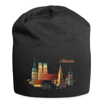 Munich - Jersey Beanie - black - Front