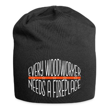 apprentice carpenter funny tshirts - Jersey-Beanie - Schwarz - Vorne