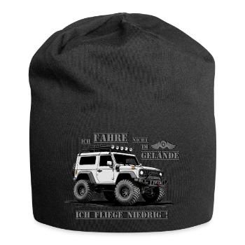 Véhicule tout-terrain - Bonnet en jersey - noir - Devant