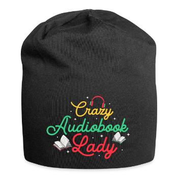 Boundless Books, Boundless Joy: The Audiobook Obse - Jersey Beanie - black - Front
