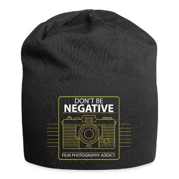 Tout ce dont j’ai besoin, c’est de café - Bonnet en jersey - noir - Devant