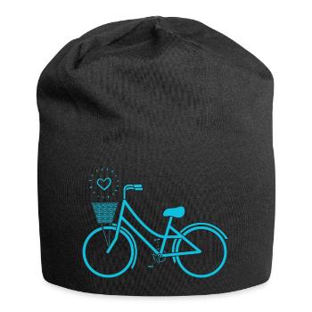 Vélo rétro - Bonnet en jersey - noir - Devant
