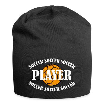 SOCCER PLAYER - Jersey-Beanie - Schwarz - Vorne