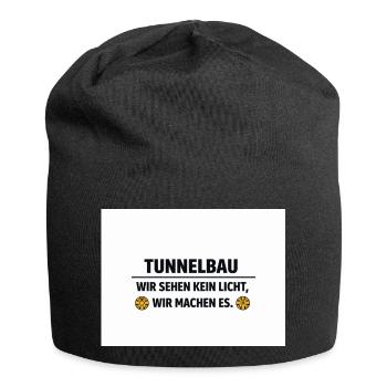 Tunnelling Lichtmacher - Jersey Beanie - black - Front