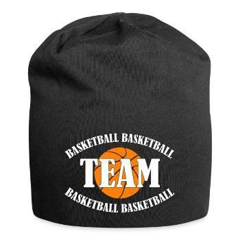 Basketball Team - Jersey Beanie - black - Front