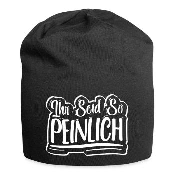 Tu es tellement embarrassant de dire ado - Bonnet en jersey - noir - Devant