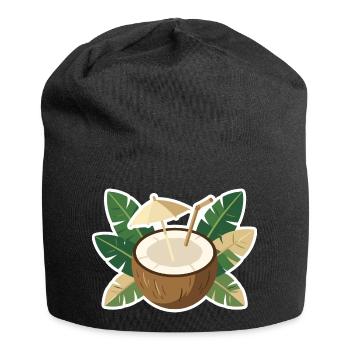 Refroidisseur de l’île Coconut - Bonnet en jersey - noir - Devant