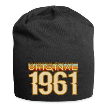 Original 1961 Retro Vintage Tee - Bonnet en jersey - noir - Devant