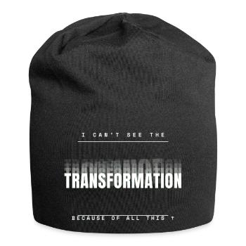 Transformation fail - Jersey-Beanie - Schwarz - Vorne