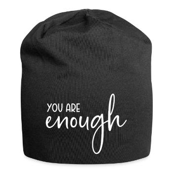 Vous êtes assez - Bonnet en jersey - noir - Devant