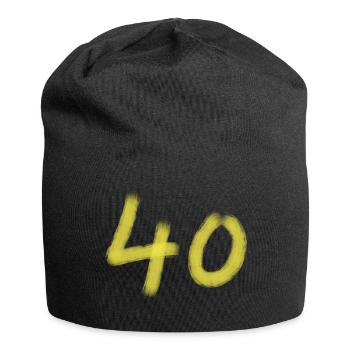 40th Anniversary Brushstroke - Jersey Beanie - black - Front