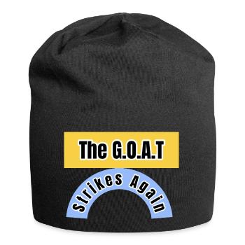 The GOAT Strikes Again - Jersey Beanie - black - Front